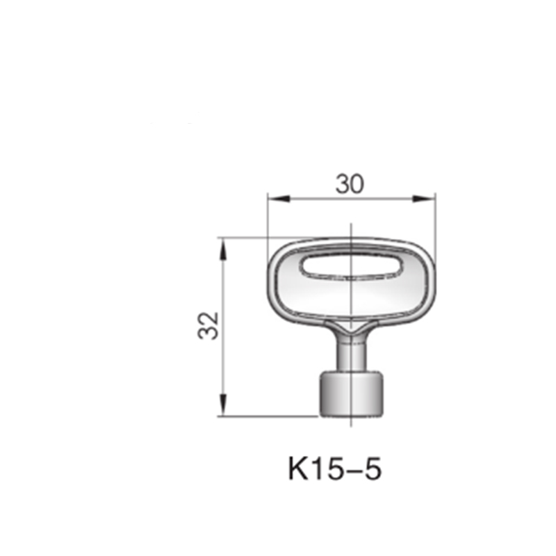 MS816-3S-2 Firkantet 6*6mm låsesylinder kompresjonslås MS816-3S-2 Firkantet 6*6mm låsesylinder kompresjonslås