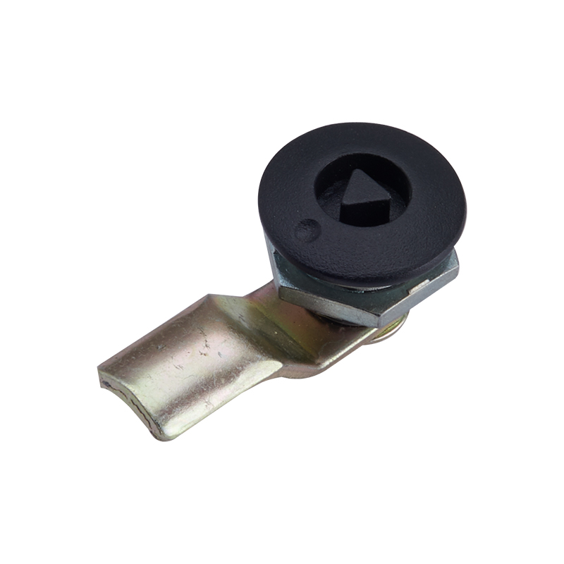 MS705F-3 8*8 Triangle Black Plastic Spray Sylindriske Låser